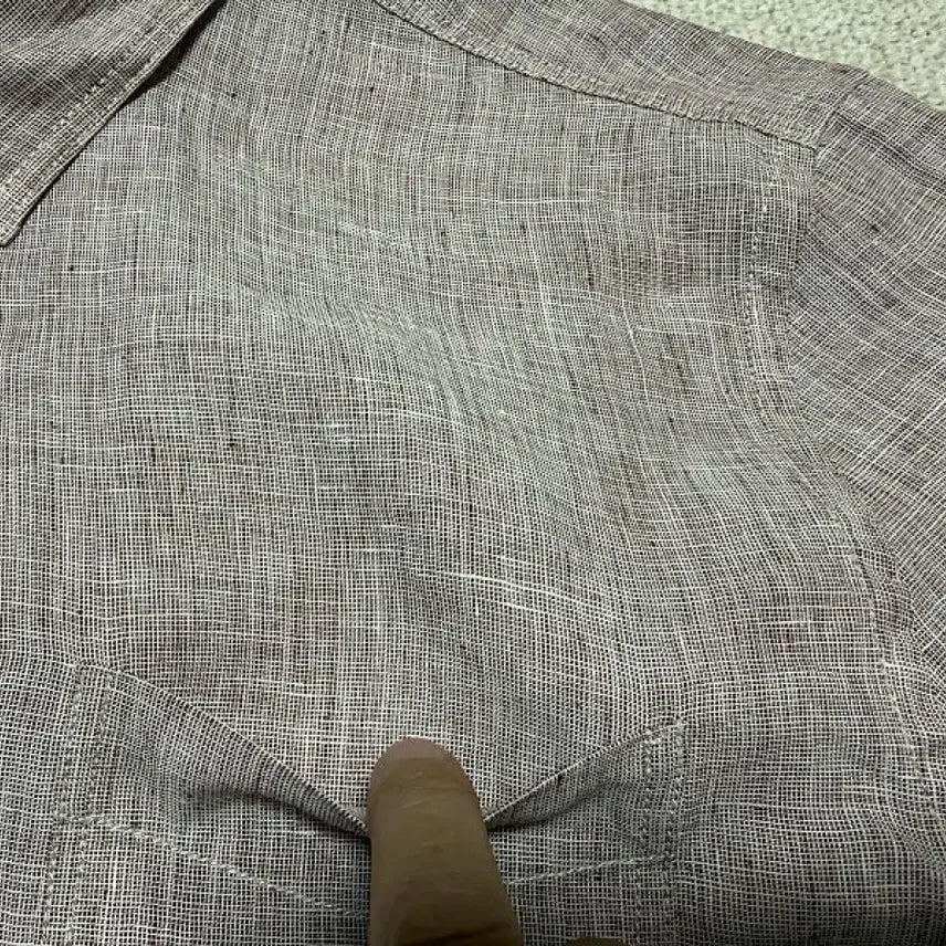 [BUNJANG] Kolon Series Linen Shirt (Men&