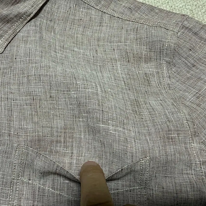 [BUNJANG] Kolon Series Linen Shirt (Men&