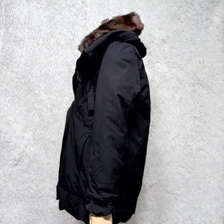 [BUNJANG] Muskrat Color Block Double Layered Duck Down Padded Jumper (Women&