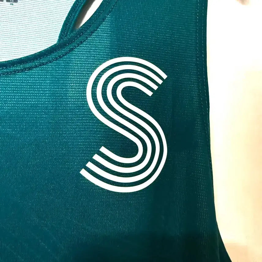 [BUNJANG] Descente JTBC Marathon Singlet Running Sleeveless T-Shirt (Size M) / [M,95](새상품)데상트 jtbc 마라톤 싱글렛 러닝 민소매 티셔츠