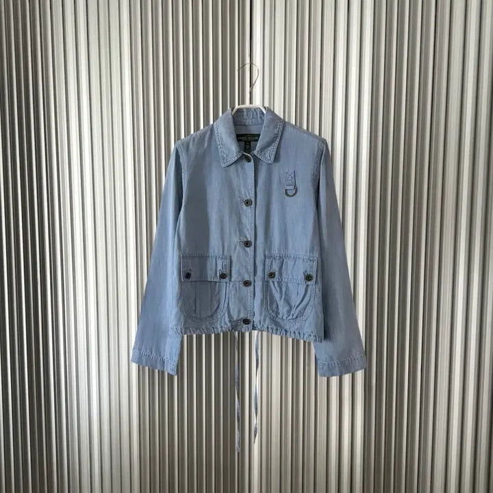 [BUNJANG] Polo Ralph Lauren Chambray Cotton Jacket XS / Polo Ralph Lauren chambray Jacket