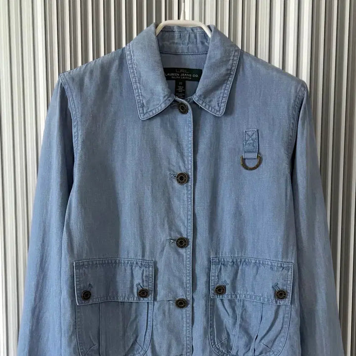 [BUNJANG] Polo Ralph Lauren Chambray Cotton Jacket XS / Polo Ralph Lauren chambray Jacket