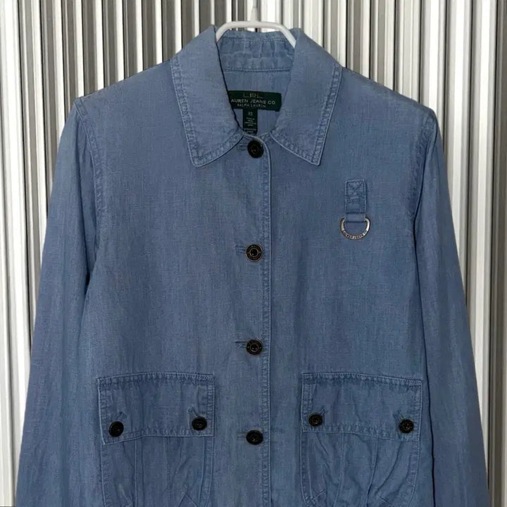 [BUNJANG] Polo Ralph Lauren Chambray Cotton Jacket XS / Polo Ralph Lauren chambray Jacket