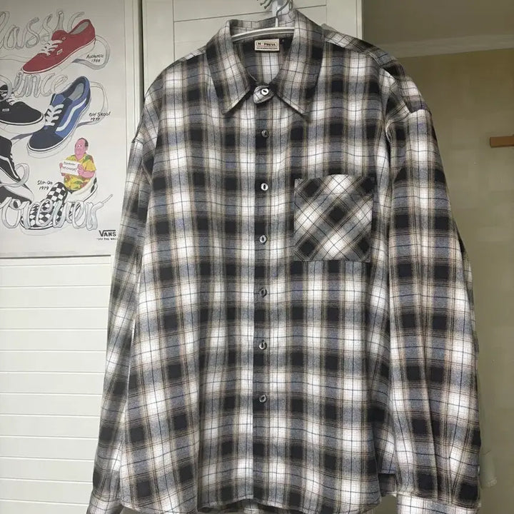 [BUNJANG] Naughty Savage Checkered Shirt / 너티새비지 체크셔츠(2)