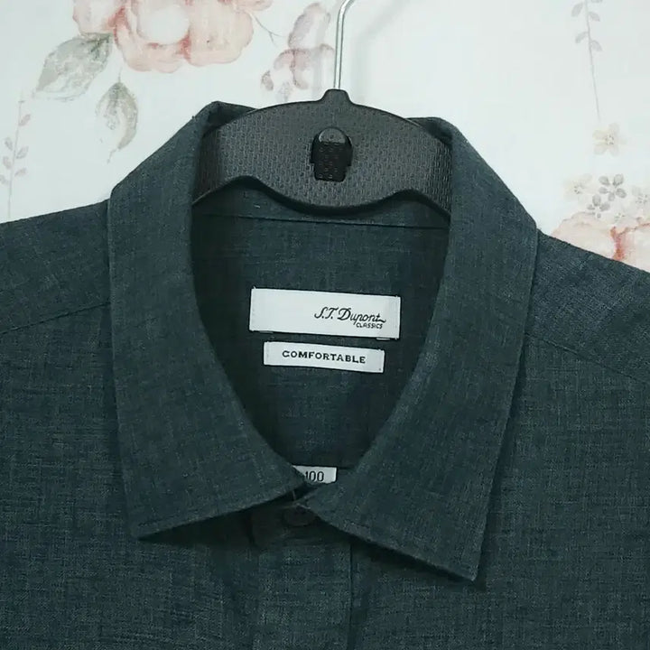 [BUNJANG] S.T. Dupont Linen Blend Shirt / 100)S.T 듀퐁 마혼방셔츠