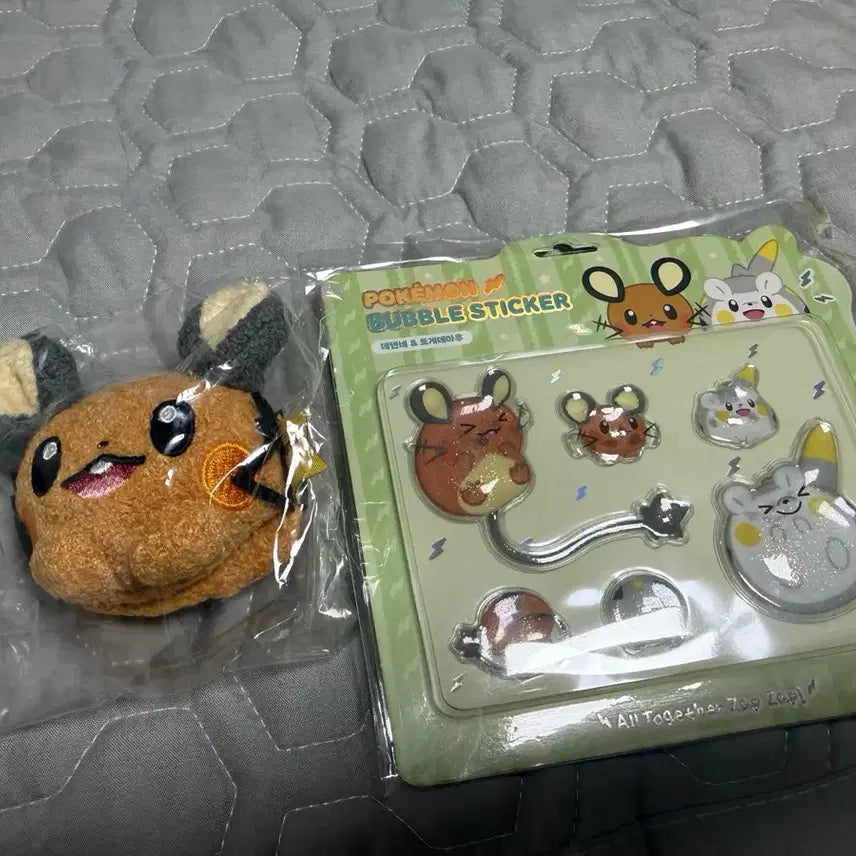 [BUNJANG] Dedenne Mirror Grip Tok Sticker Set / 데덴네 미러그립톡 스티커 세트