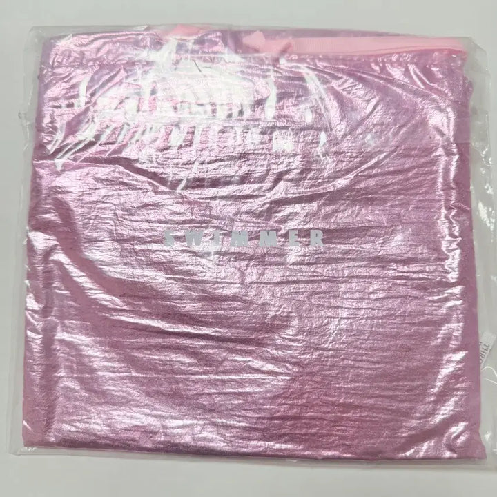 [BUNJANG] Swimmer Metallic Drawstring Pouch / [미개봉] 스위머 메탈릭 복주머니 파우치