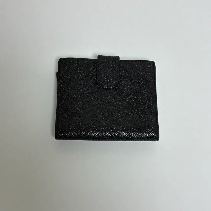 [BUNJANG] Chanel Vintage Black Caviar Bi-fold Wallet / 빈티지 샤넬 블랙 캐비어 반지갑