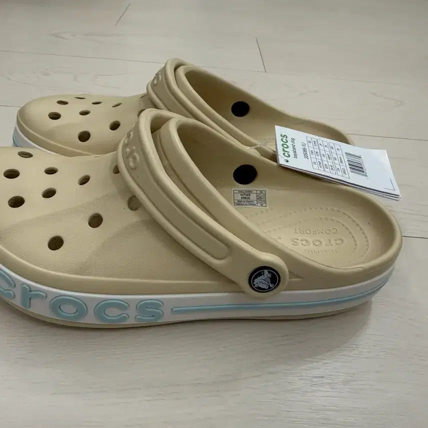 [BUNJANG] Crocs Baya Band Clog Beige 260 New / 크록스 바야밴드 클로그 베이지  260 새상품
