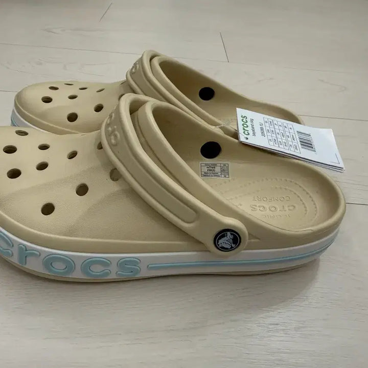 [BUNJANG] Crocs Baya Band Clog Beige 260 New / 크록스 바야밴드 클로그 베이지  260 새상품