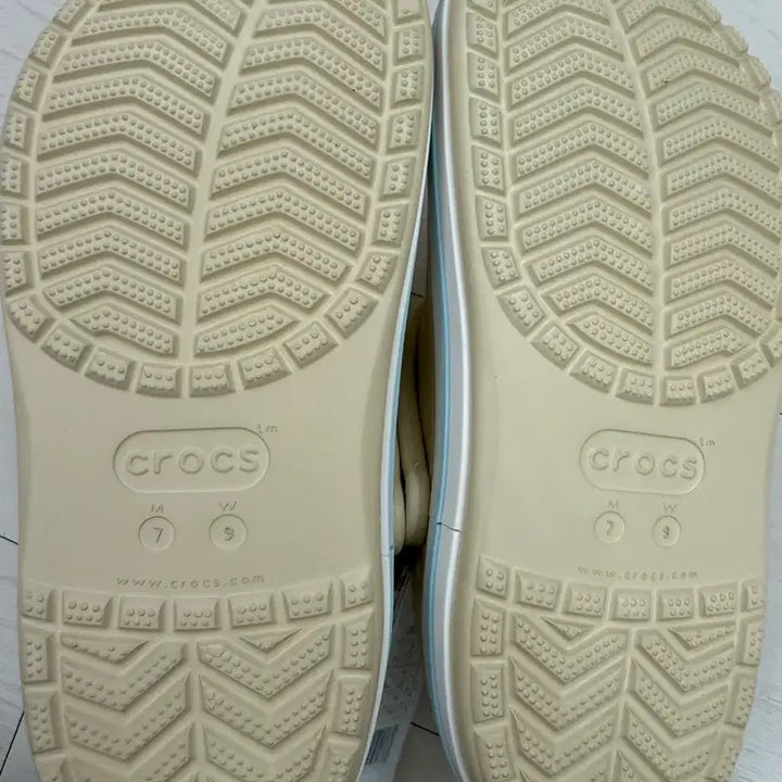 [BUNJANG] Crocs Baya Band Clog Beige 260 New / 크록스 바야밴드 클로그 베이지  260 새상품