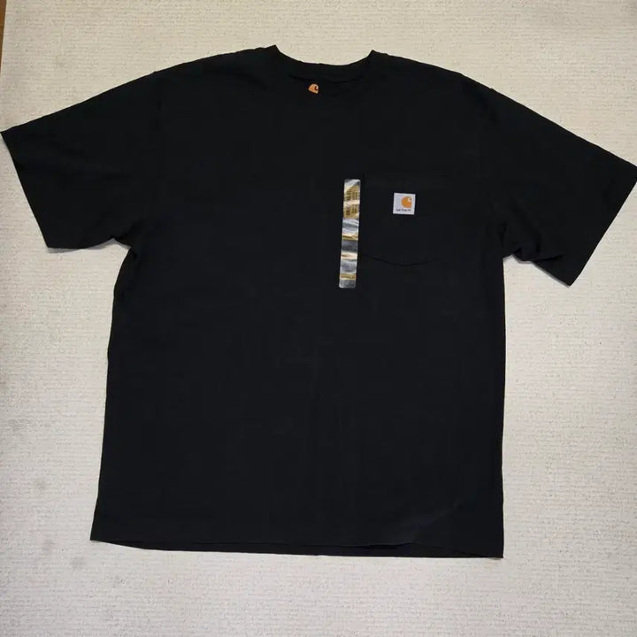 [BUNJANG] Carhartt Black Pocket Short Sleeve T-Shirt / (새상품) 칼하트 포켓 반팔티 블랙