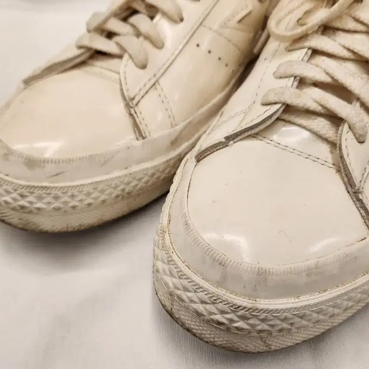 [BUNJANG] Converse One Star Low White Leather Sneakers Size 270 / 컨버스 원스타 로우 270