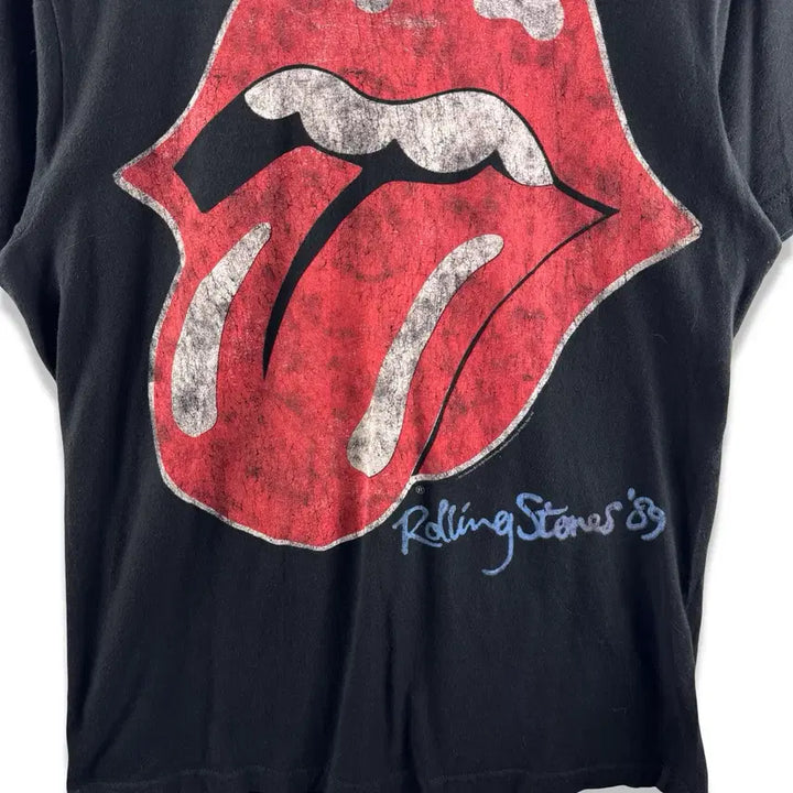 [BUNJANG] Rolling Stones 1989 Big Printing T-Shirt / 롤링스톤즈 1989 빅프린팅 티셔츠3450
