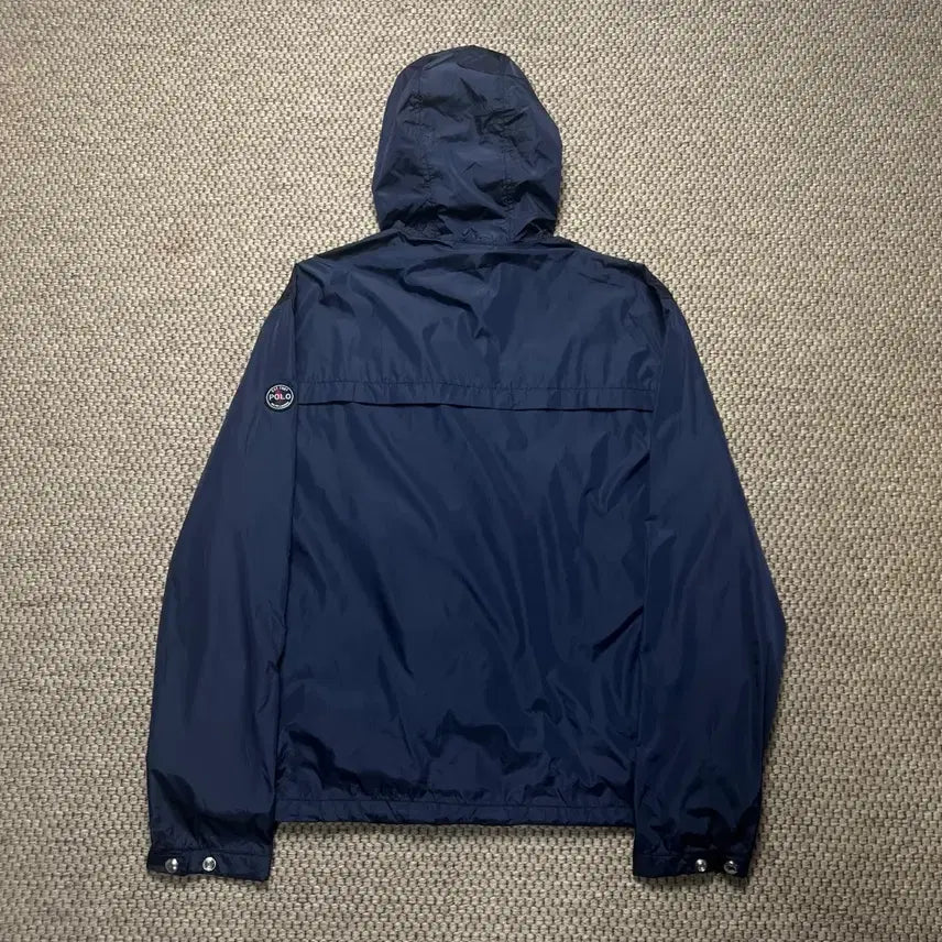 [BUNJANG] Polo Ralph Lauren Packable Hood Windbreaker Navy L / 폴로 랄프로렌 패커블 후드 바람막이 네이비 L