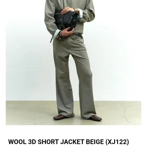 [BUNJANG] Alene Wool Setup Set Beige Size 2 / (새상품,일괄판매) 알렌느 울 셋업 /베이지, 상하의 2사이즈