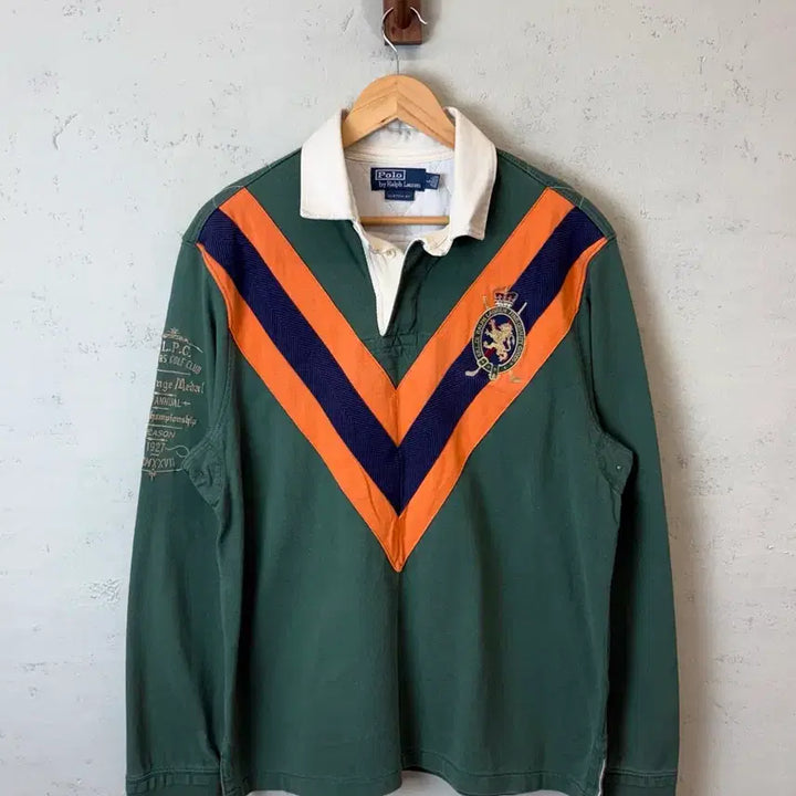 [BUNJANG] Polo Rugby Polo T-Shirt / [L] 폴로 럭비 카라티