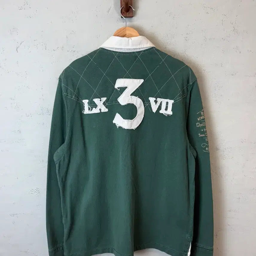 [BUNJANG] Polo Rugby Polo T-Shirt / [L] 폴로 럭비 카라티