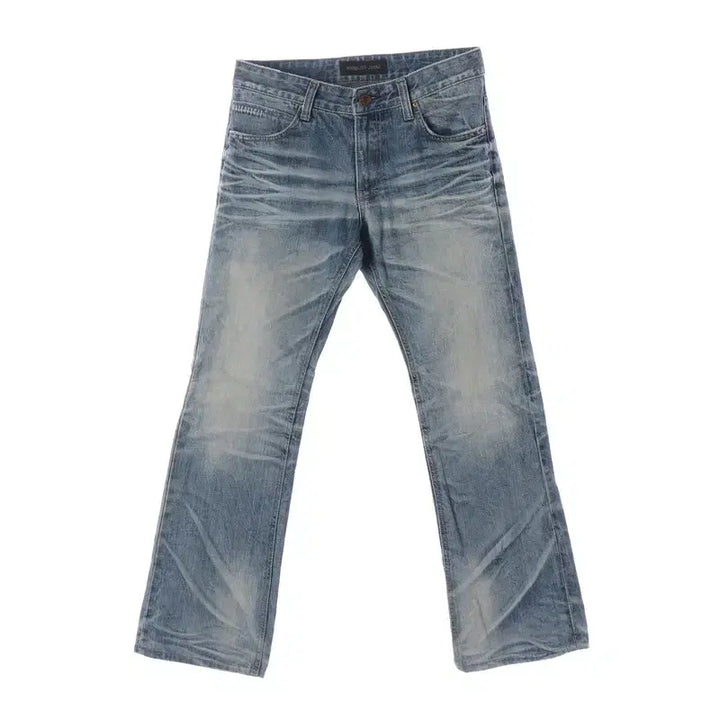 [BUNJANG] Mosquito Jeans Vintage Wash Denim Pants Straight Fit Size 32 / 모스키토 진 빈티지 워싱 데님 팬츠 32