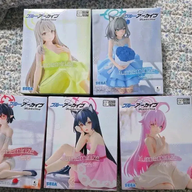 [BUNJANG] Blue Archive Kotobukiya 5 Member Figure Set / 블루 아카이브 키보토스 대책위원회 5인방 피규어