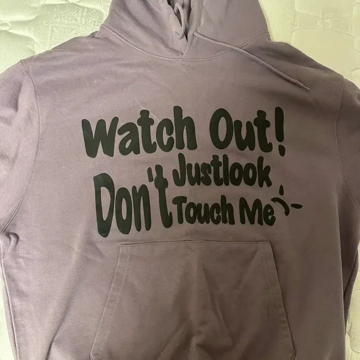 [BUNJANG] Vivastudio JUST LOOK Hoodie Light Purple XL / 비바스튜디오의 JUST LOOK 후드티 라이트퍼플 색상 XL
