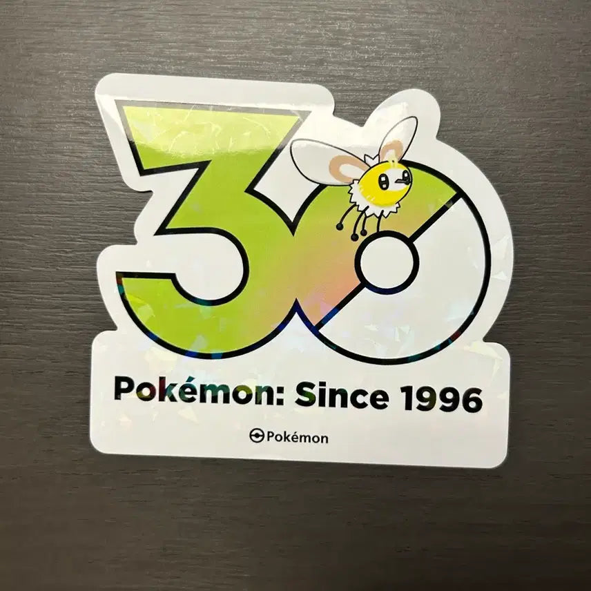 [BUNJANG] Evely Pokemon 30th Anniversary Sticker / 에블리 포켓몬 30주년 스티커