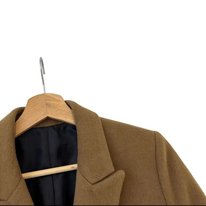 [BUNJANG] System Wool Cashmere Double Coat Beige / 시스템 울 캐시미어 더블 코트 베이지 66 정품