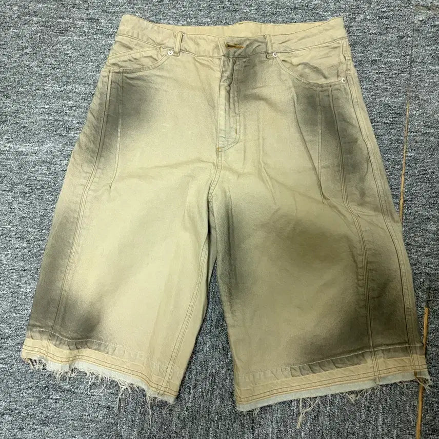 [BUNJANG] Xlim Washed Denim Cut-off Shorts / xlim 데님 반바지