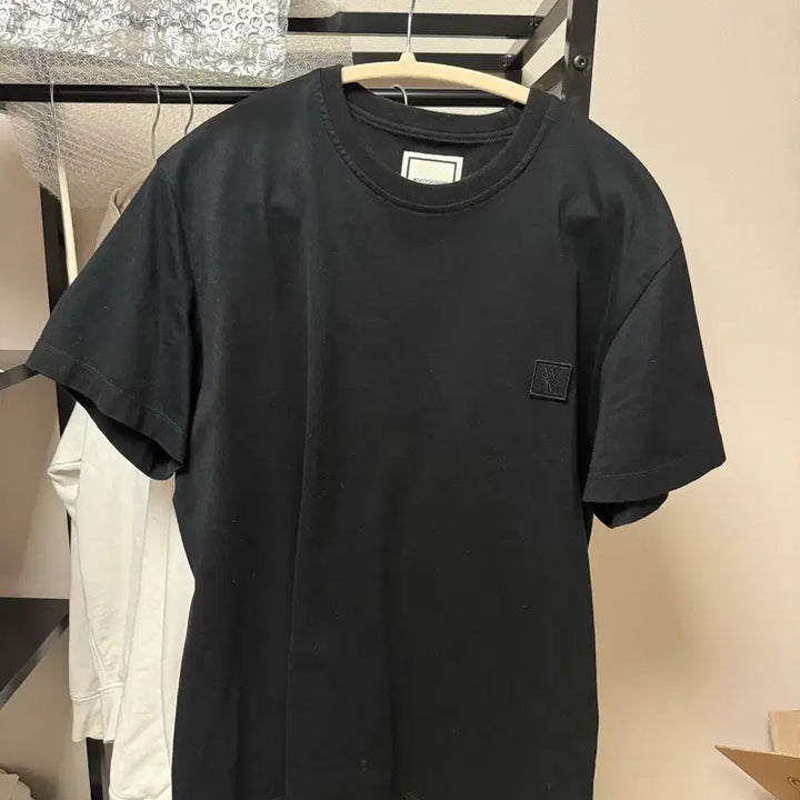 [BUNJANG] Wooyoungmi 23SS Flower Short Sleeve T-Shirt / {A+/44} 우영미 23ss 플라워 반팔 100~105