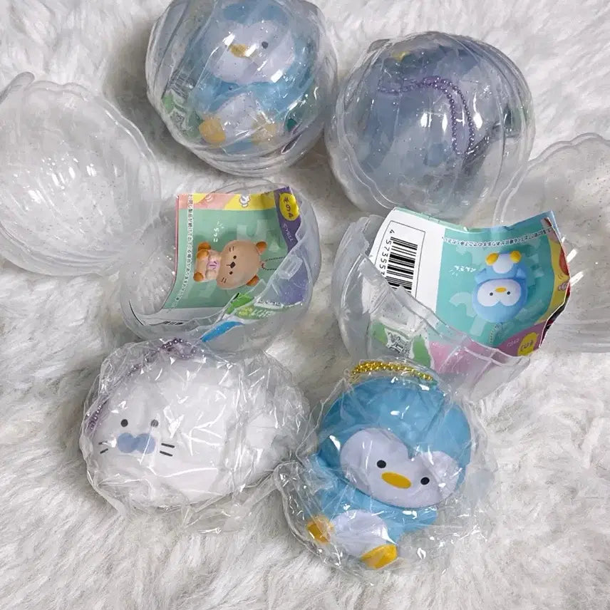 [BUNJANG] YELL Sea Series Squeeze Gacha Set (Includes Sealed) / YELL 바다시리즈 스쿼시 가챠 미개봉 포함 세트