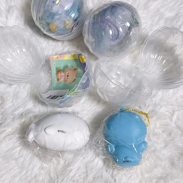 [BUNJANG] YELL Sea Series Squeeze Gacha Set (Includes Sealed) / YELL 바다시리즈 스쿼시 가챠 미개봉 포함 세트
