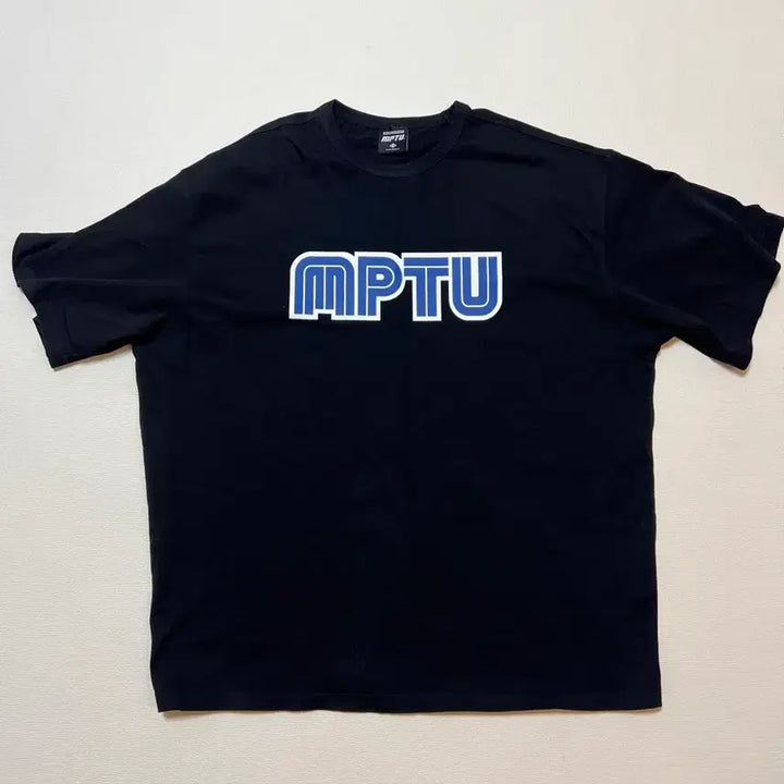 [BUNJANG] Mptu 25ss Black Short Sleeve T-Shirt / Mptu 25ss 반팔티 블랙