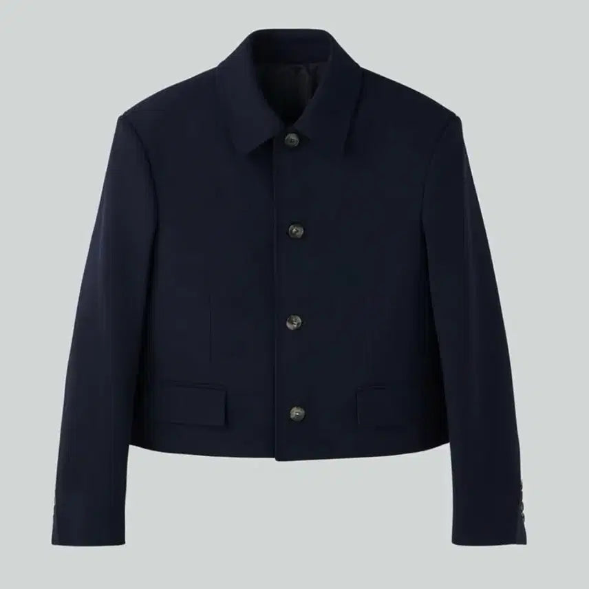 [BUNJANG] Recto Wool Blend Short Jacket L / 렉토 울 블렌드 숏 자켓 L