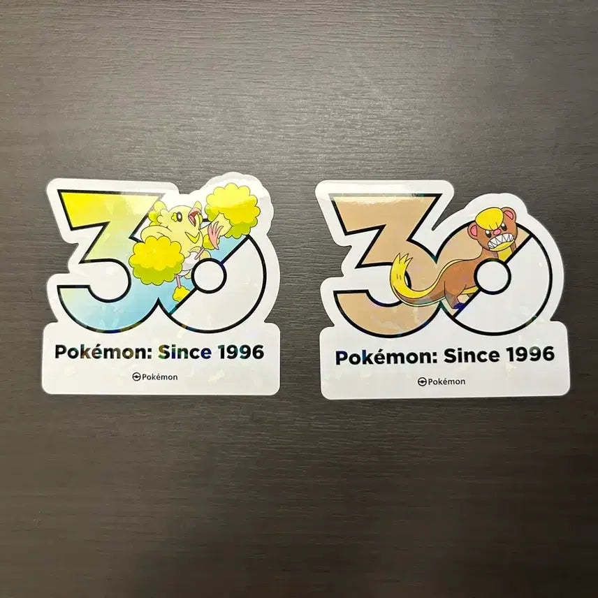 [SOLD OUT] 춤추새 영구스 30주년 스티커 포켓몬