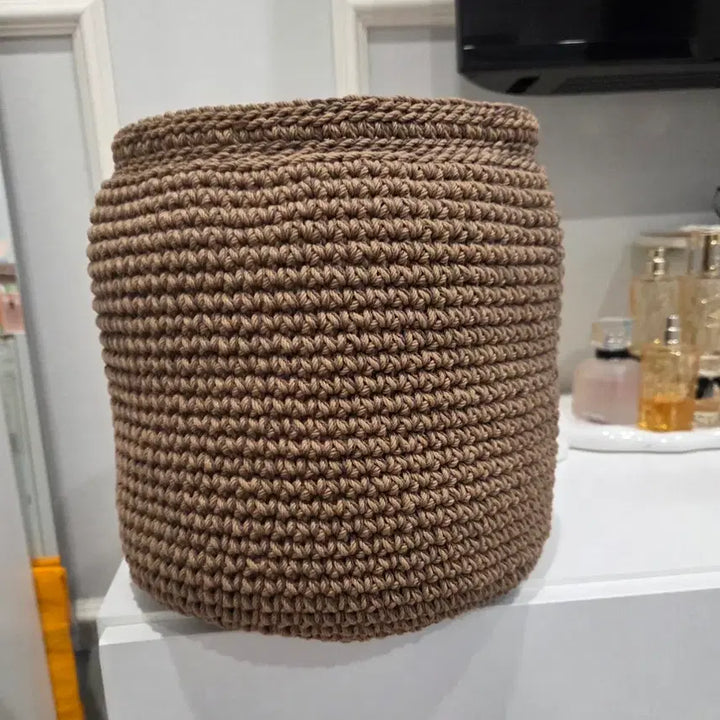 [BUNJANG] Handmade Knit Bag - Customizable Handles / 손뜨개가방 새거 핸드메이드