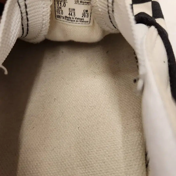 [BUNJANG] Vans Checkerboard Slip-On Shoes (Size 290) / 반스 체커보드 슬립온 290