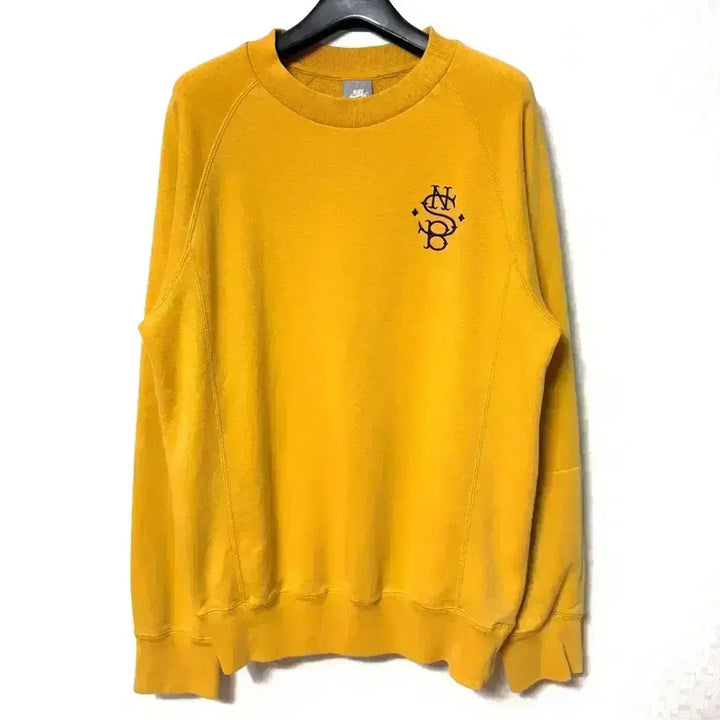 [BUNJANG] Nike SB Yellow Long Sleeve Sweatshirt / [M,95]나이키SB 맨투맨 긴팔티 옐로우