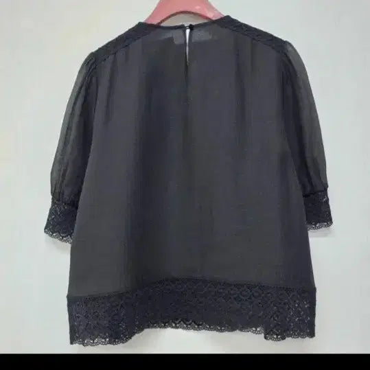 [BUNJANG] MOJO.S.PHINE Black Lace Blouse / 모조에스핀 블랙 레이스 블라우스 66