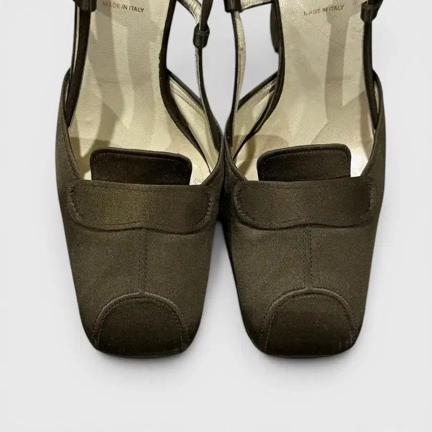 [BUNJANG] Prada Leather Satin Shoes / Prada shoes