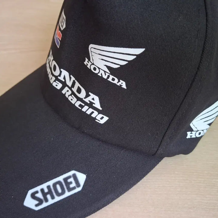 [BUNJANG] Honda Racing Team Print Logo Baseball Cap / 레이싱 모자 혼다 팀 프린트 로고 야구모자 라이딩 볼캡