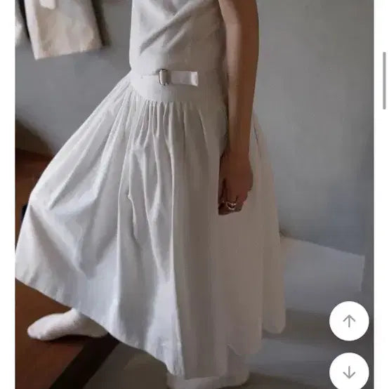 [BUNJANG] Autumn Bizeo Flare Skirt L / 어텀 비죠플레어스커트 L