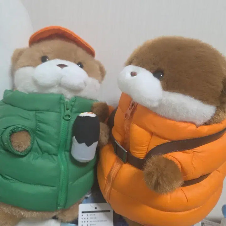[BUNJANG] Woosoo Woosoo Jang Padded Doll Bundle Set / 우소우소짱 패딩인형 일괄