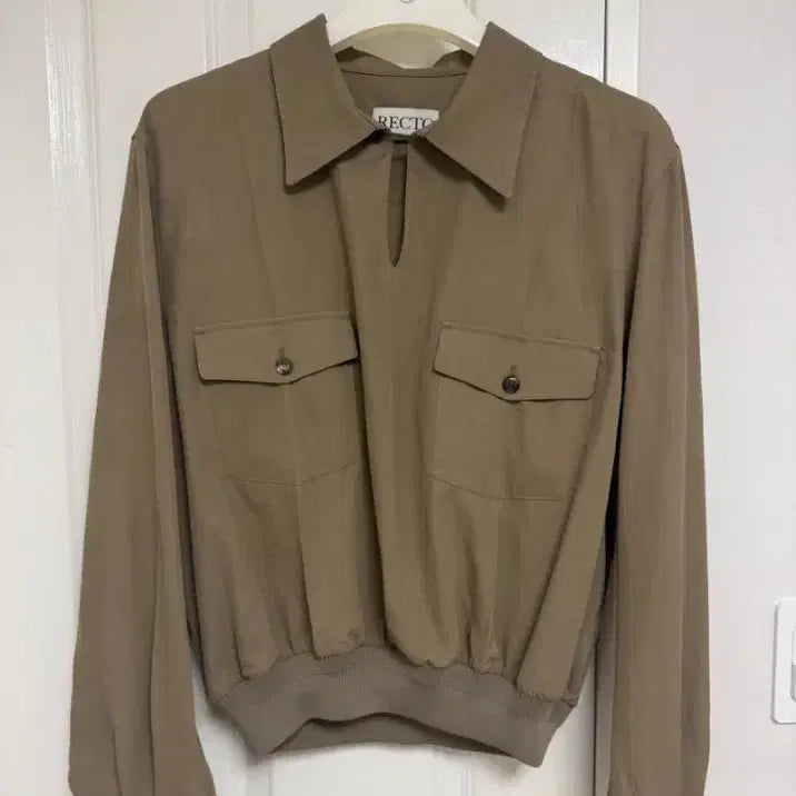 [BUNJANG] RECTO Hunting Top M Khaki / 렉토(RECTO) 헌팅탑 M