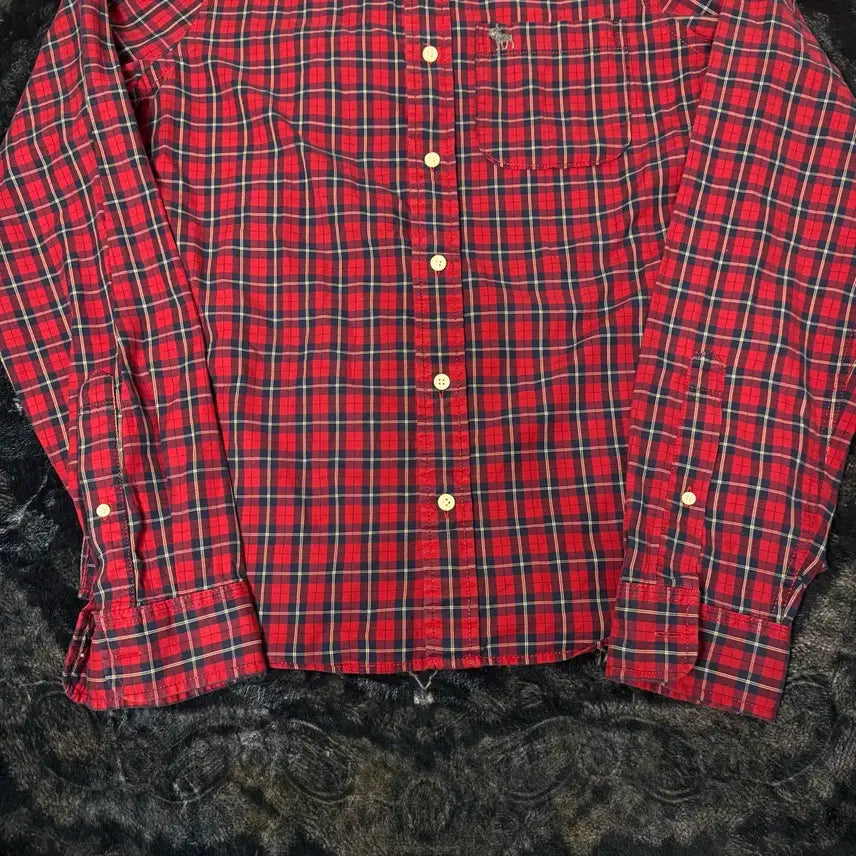 [BUNJANG] Abercrombie &amp; Fitch Plaid Shirt / 아베크롬비 체크 셔츠 남방