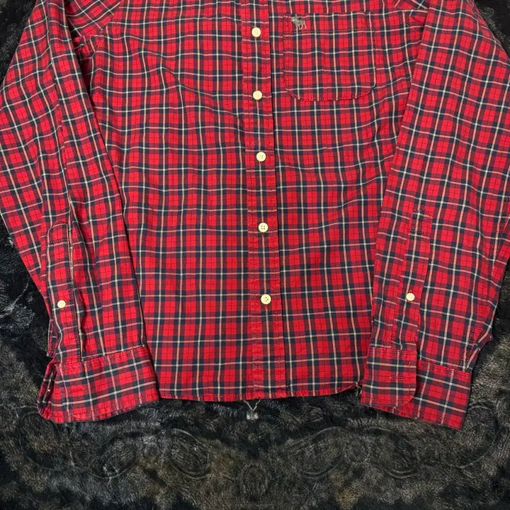 [BUNJANG] Abercrombie &amp; Fitch Plaid Shirt / 아베크롬비 체크 셔츠 남방