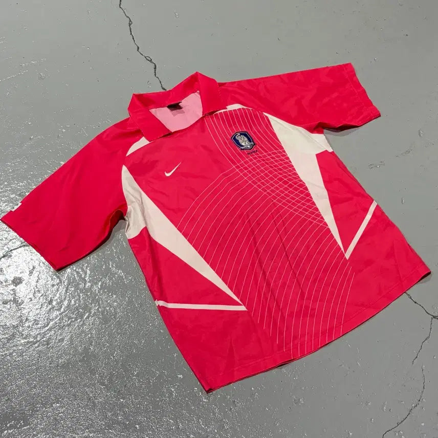 [BUNJANG] Nike 2002 World Cup National Team Short Sleeve Jersey (Size L/100) / 나이키(Nike) 2002월드컵 국가대표 반팔 유니폼 100