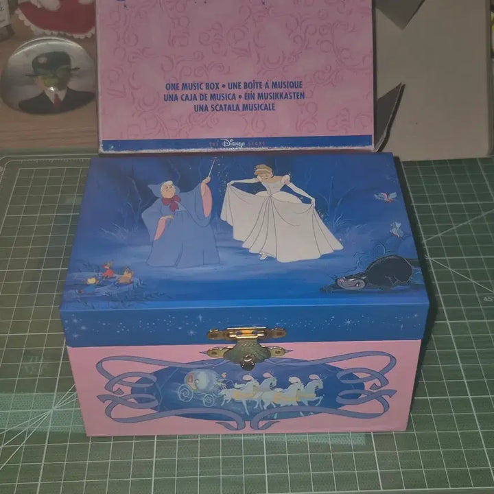 [BUNJANG] 1980s Disney Cinderella Vintage Music Box / 1980년대 제작/ 디즈니 신데렐라 빈티지 오르골 뮤직박스