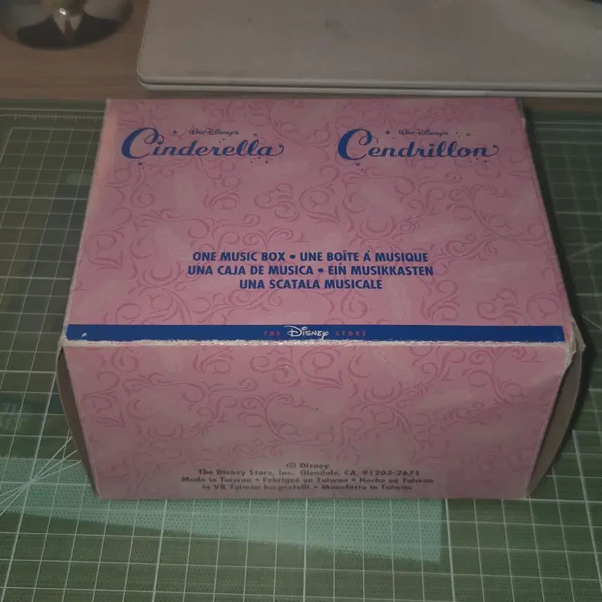 [BUNJANG] 1980s Disney Cinderella Vintage Music Box / 1980년대 제작/ 디즈니 신데렐라 빈티지 오르골 뮤직박스