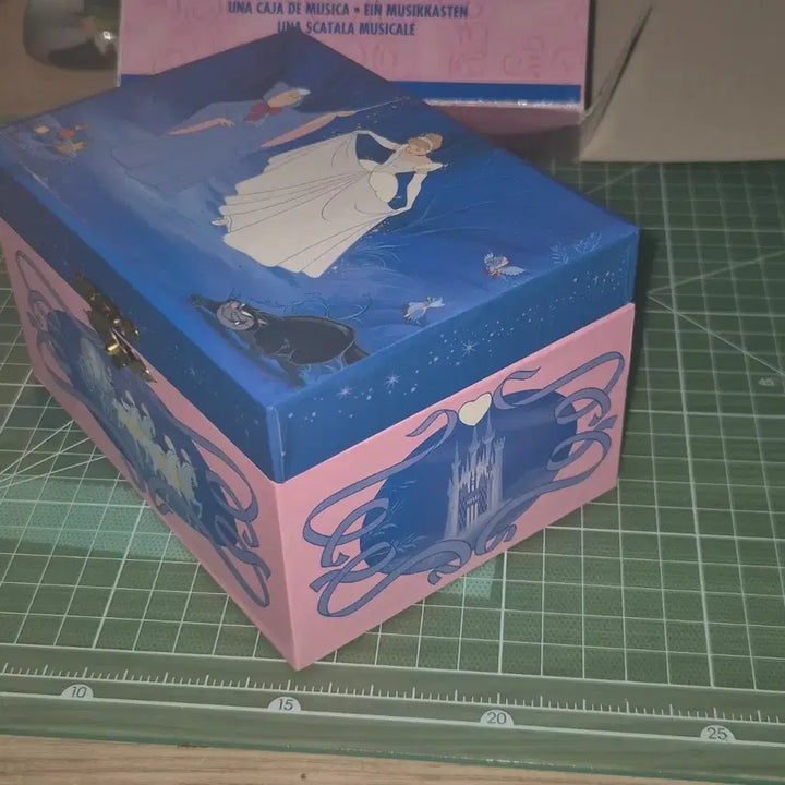 [BUNJANG] 1980s Disney Cinderella Vintage Music Box / 1980년대 제작/ 디즈니 신데렐라 빈티지 오르골 뮤직박스