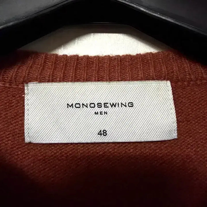 [BUNJANG] Monoswing Wool Cashmere Knit Sweater (Size 48) / [L-XL]모노소잉 울 캐시미어 니트 스웨터 48